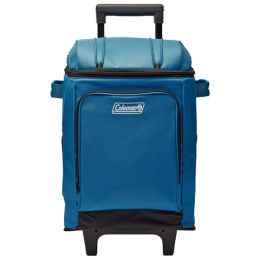 Coleman CHILLER&trade; 42-Can Soft-Sided Portable Cooler w/Wheels - Deep Ocean