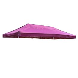 9.6*19.1ft EZ Pop Up Canopy Folding Gazebo/Purple