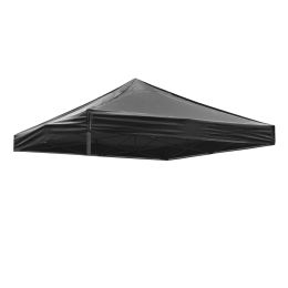 TRUE 10X10ft EZ Pop Up Canopy Folding Gazebo/Black