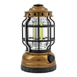 Ultra Bright COB LED Mini Camping Lantern Flashlight - Assorted Colors