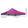 9.6x9.6ft EZ Canopy Gazebo Top Replacement Vivid Viola