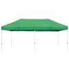 10X20ft EZ Pop Up Canopy Folding Gazebo/Green