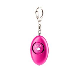 Guard Dog 120dB Keychain Alarm w LED light Pink