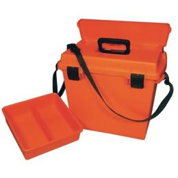 MTM Sportsmens Plus Utility Dry Box ORing Sealed 19x13x15.1In Orange