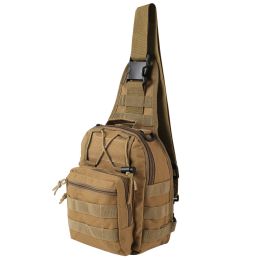 Men Outdoor Tactical Backpack (Color: brown)