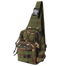Men Outdoor Tactical Backpack (Color: Jungle Camouflage)