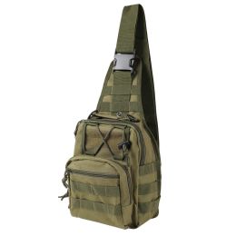 Men Outdoor Tactical Backpack (Color: Green)