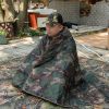 Kylebooker Camo Woobie Blanket Waterproof Poncho Liner for Outdoor Camping;  Hiking;  Hunting;  Survival;  Backpacking;  Picnicking